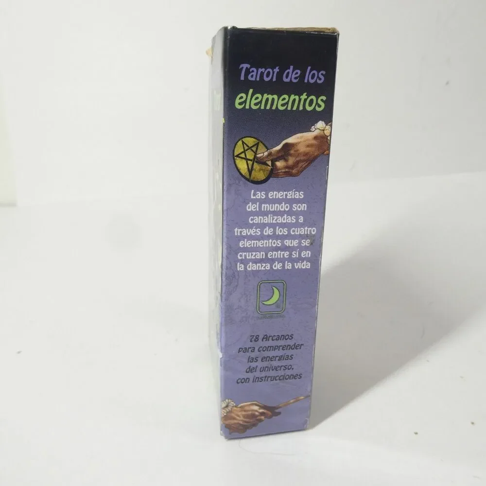 Elemental Tarot 78 Card Deck Lo Scarabeo Italy w/Box & Instructions